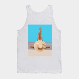 Poolside lounge Tank Top